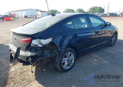 2020 Hyundai Elantra Sel из США, поврежденный, VIN 5NPD84LF1LH624740